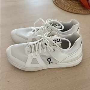 On Running White Athletic Shoes